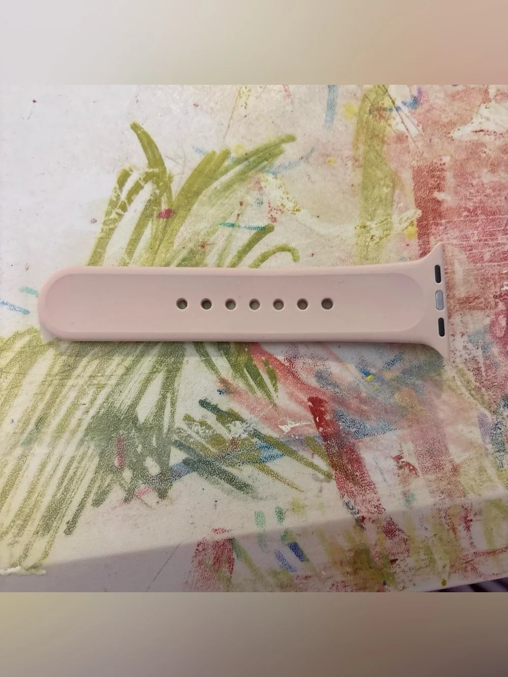 Blush Pink Silicone Apple Watch Band - 3 Piece Set